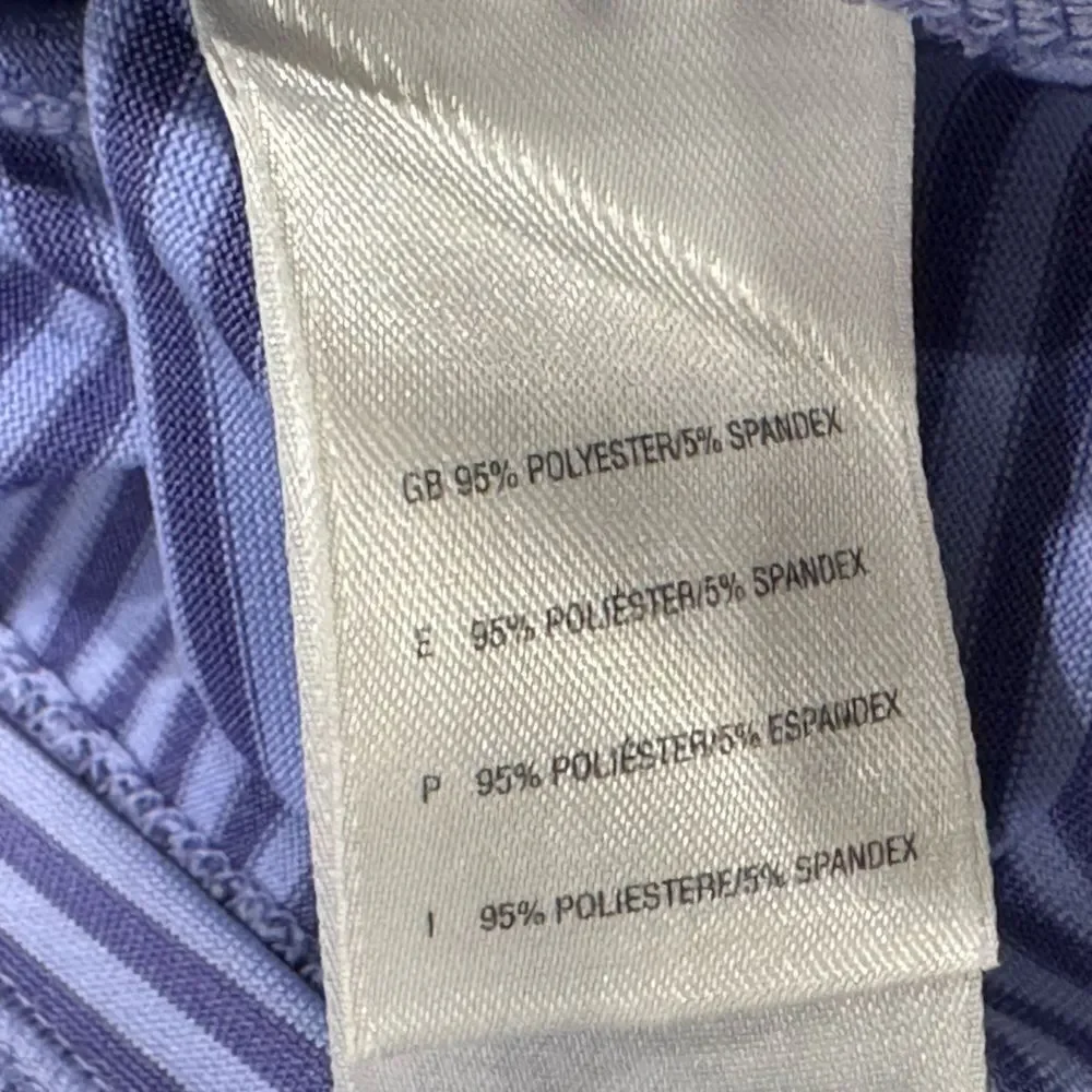 The North Face Purple Striped Dri Fit Tee Shirt Women’s XS - Picture 3 of 3